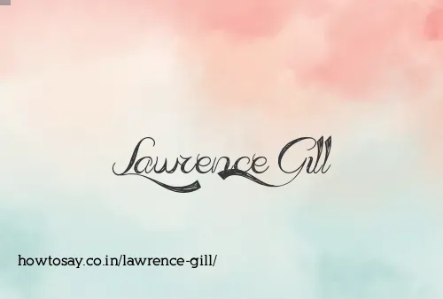Lawrence Gill