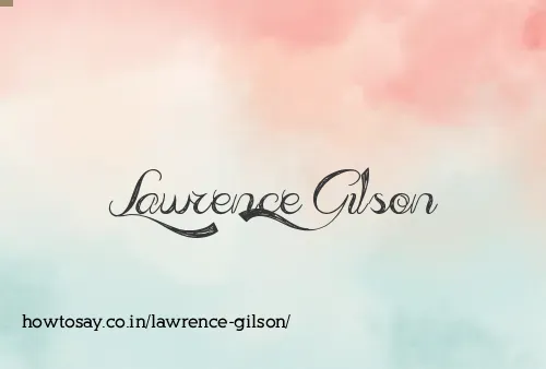 Lawrence Gilson