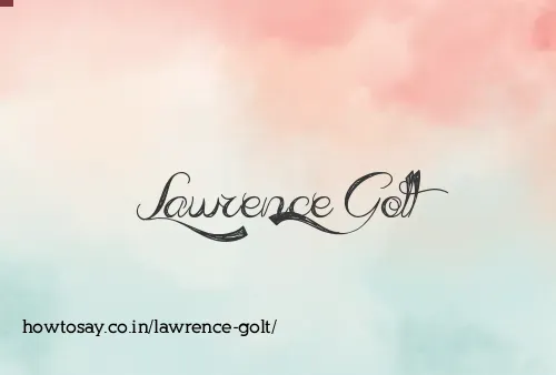 Lawrence Golt