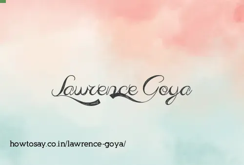 Lawrence Goya