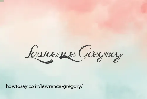 Lawrence Gregory
