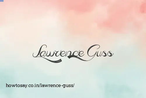 Lawrence Guss