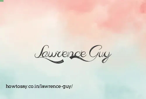 Lawrence Guy