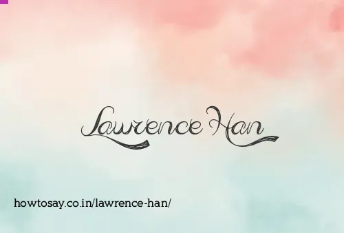 Lawrence Han