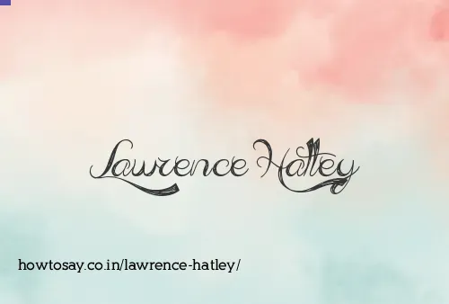 Lawrence Hatley