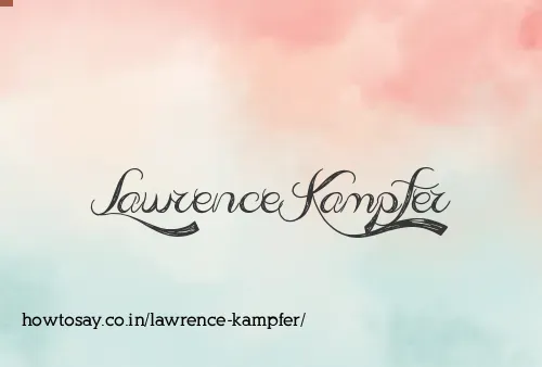Lawrence Kampfer