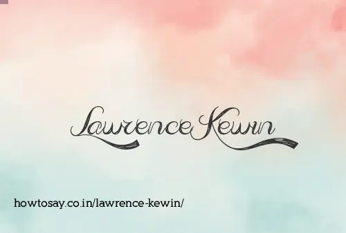 Lawrence Kewin