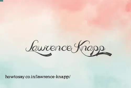 Lawrence Knapp