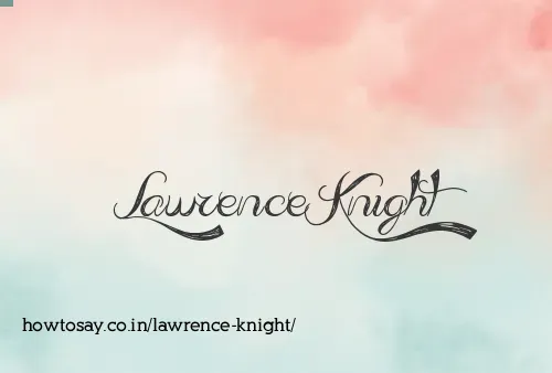 Lawrence Knight