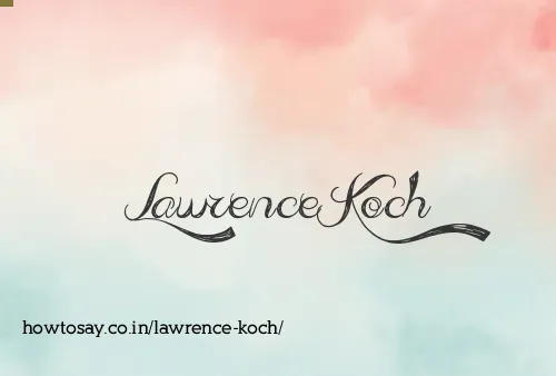 Lawrence Koch