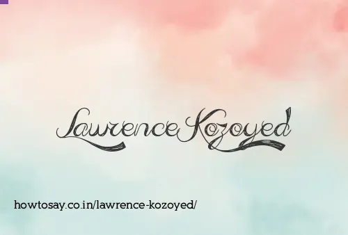 Lawrence Kozoyed