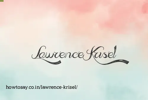 Lawrence Krisel