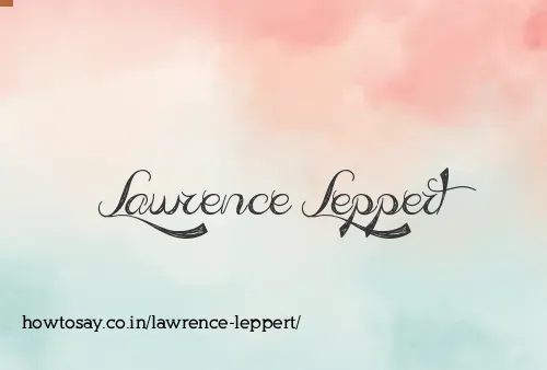 Lawrence Leppert