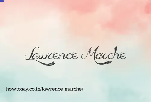 Lawrence Marche