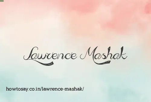 Lawrence Mashak