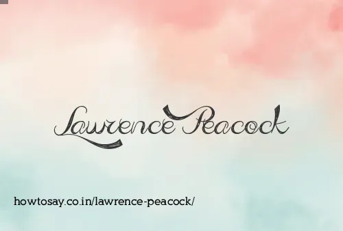 Lawrence Peacock