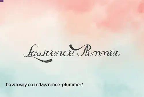 Lawrence Plummer