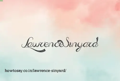 Lawrence Sinyard