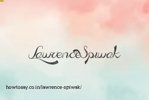 Lawrence Spiwak