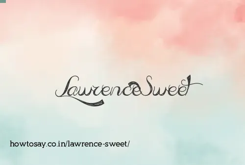 Lawrence Sweet
