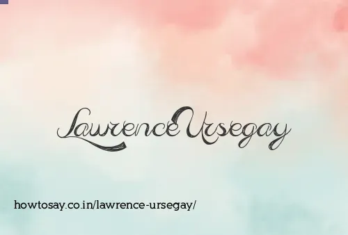 Lawrence Ursegay