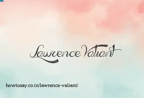 Lawrence Valiant