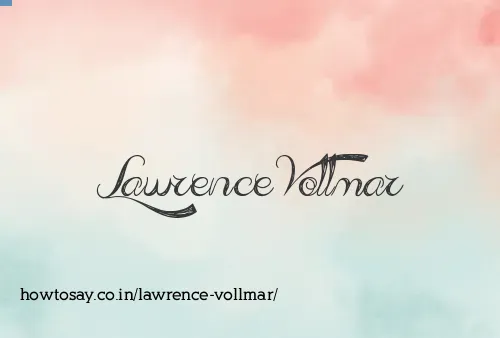 Lawrence Vollmar