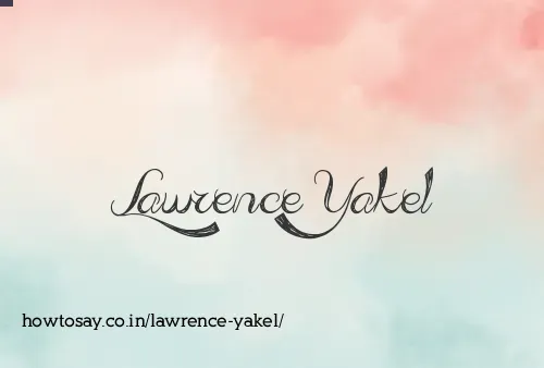Lawrence Yakel