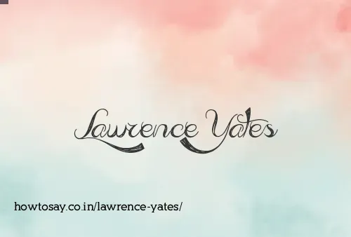 Lawrence Yates