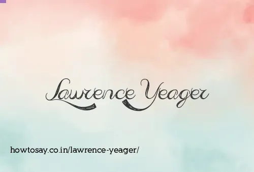 Lawrence Yeager