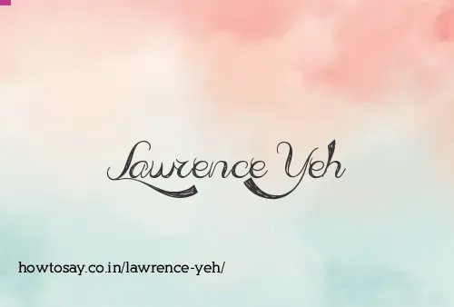Lawrence Yeh