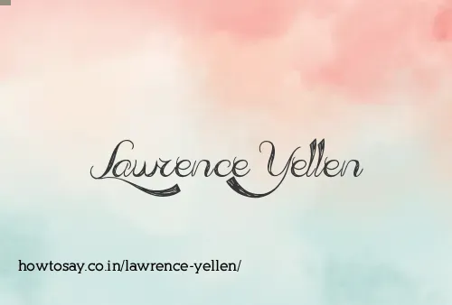 Lawrence Yellen