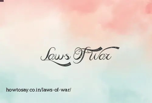 Laws Of War