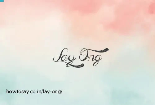 Lay Ong