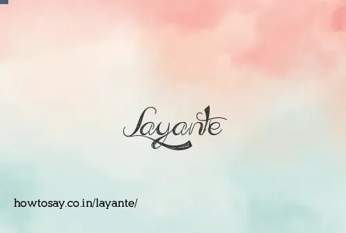 Layante