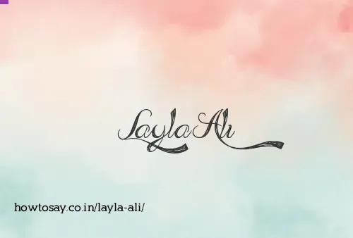 Layla Ali