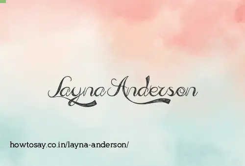 Layna Anderson