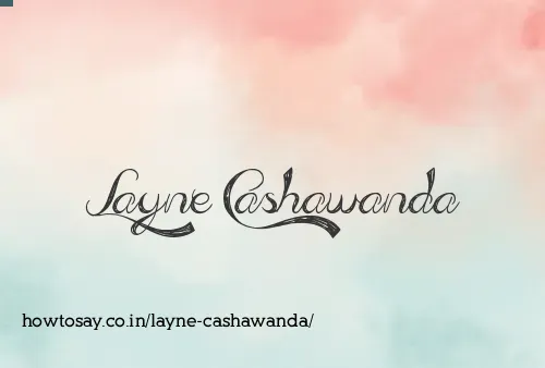 Layne Cashawanda