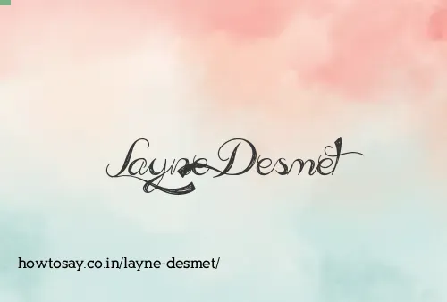 Layne Desmet