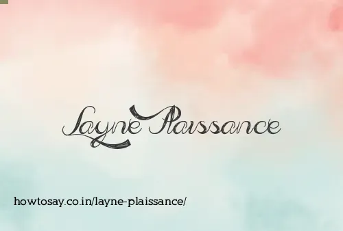 Layne Plaissance