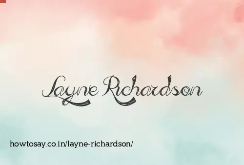 Layne Richardson