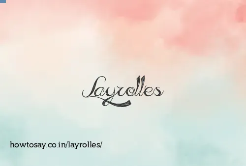 Layrolles