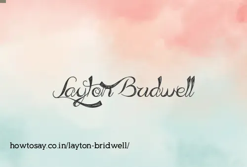 Layton Bridwell