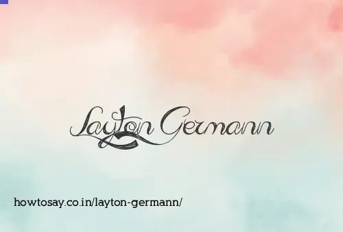 Layton Germann