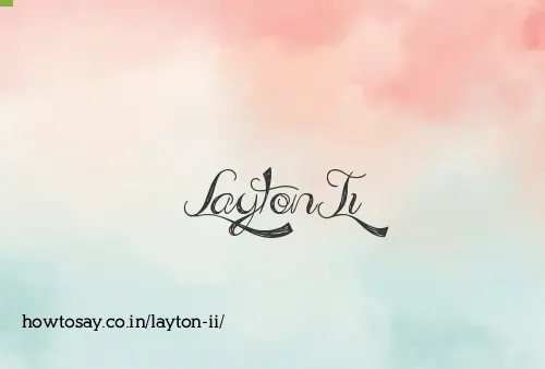 Layton Ii