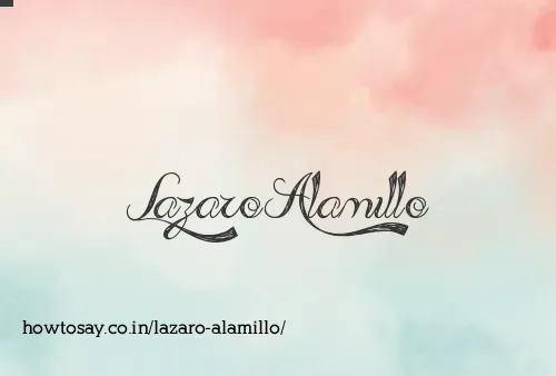 Lazaro Alamillo