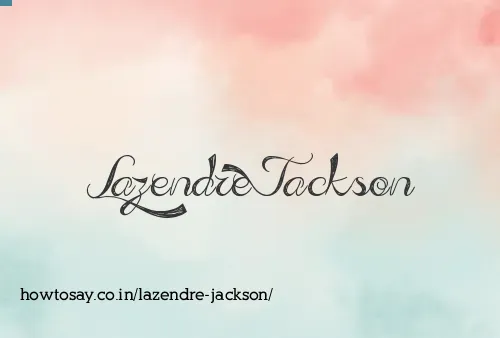 Lazendre Jackson