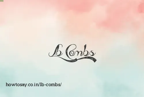 Lb Combs