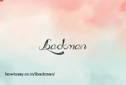 Lbackman