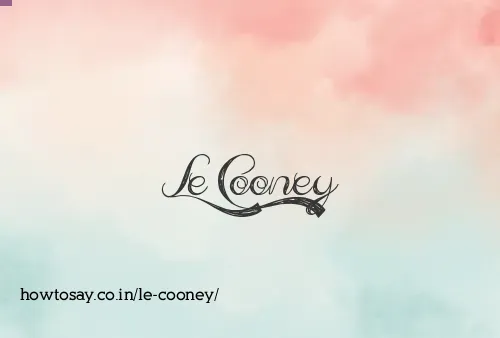 Le Cooney